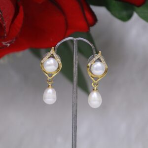 Pearl Drop Earrings - Classic and elegant pearl drop earrings, perfect for adding timeless charm to any outfit.