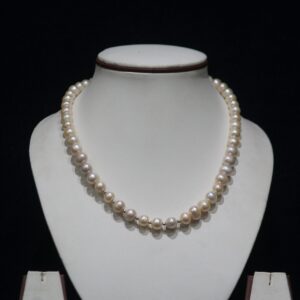 Pearl Necklace Set - A classic and elegant jewelry set featuring lustrous pearls, perfect for adding timeless sophistication to any outfit.