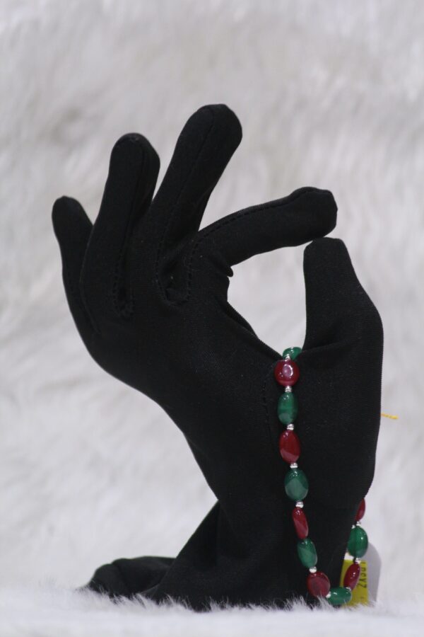 Gemstone and Pearl Bracelet