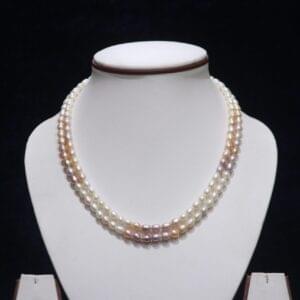 Multicolor Pearl Necklace